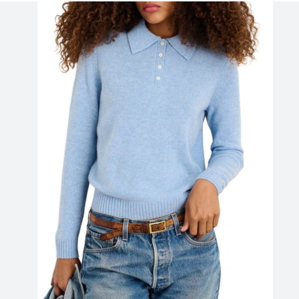 ISO Alex Mill Alice Sweater in Stone Blue